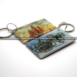 Мини карта Epoxy "Собор" 50*30 мм