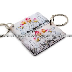 Мини карта Epoxy "Love" v2, 42*26 мм