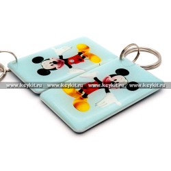 Мини карта Epoxy "Мышенок" v 4, 50*30 мм