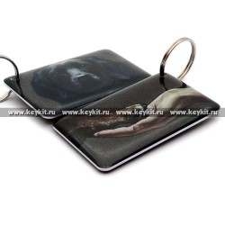 Мини карта Epoxy "Пёс" 50*30 мм