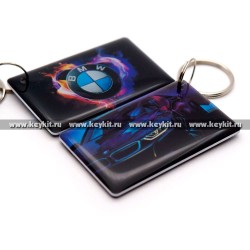 Мини карта Epoxy MF Zero "БМВ" 50*30 мм