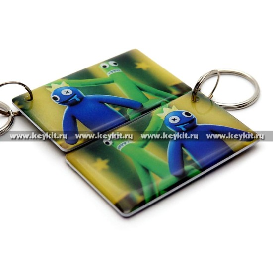 Мини карта Epoxy "Монстры" 50*30 мм