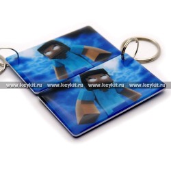 Мини карта Epoxy "Майнкрафт: Хиробрин" 50*30 мм Мини карта Epoxy "Майнкрафт: Хиробрин" 50*30 мм
