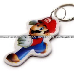 Мини карта Epoxy фигура "Марио"