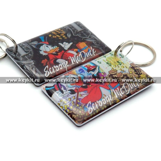 Мини карта Epoxy "Богатство" 50*30 мм