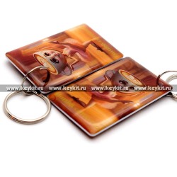 Мини карта Epoxy "Балерина Капучино" 50*30 мм Мини карта Epoxy "Балерина Капучино" 50*30 мм