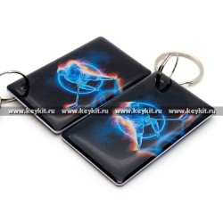 Мини карта Epoxy "Хоккей 1" 50*30 мм