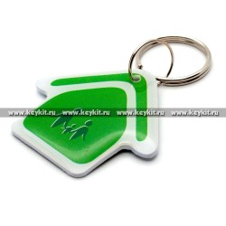 Мини карта Epoxy "Домик" 50*30 мм