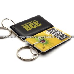 Мини карта Epoxy "Нормально Все" 50*30 мм