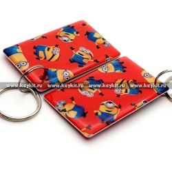Мини карта Mifare MF-3.2 "Красные человечки"
