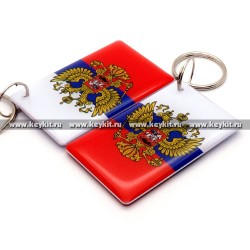 Мини карта Epoxy MF Zero "Триколор" 50*30 мм