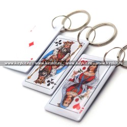 Мини карта Epoxy MF Zero "Карты" 42*26мм