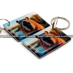 Мини карта Epoxy MF Zero "Капибара" 42*26мм