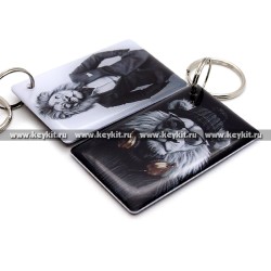 Мини карта Epoxy MF Zero "Мистер Лев v2" 50*30мм