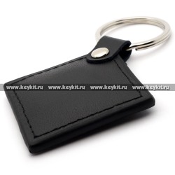 Брелок - заготовка "ромб", кожа