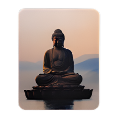 Ключ-стикер для домофона "Будда"