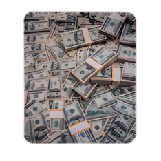 Ключ-стикер для домофона "Деньги"