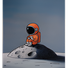 Ключ-стикер для домофона "Астронавт"